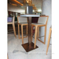 New china products quality veneer solid wood leg Bar & Bar stool